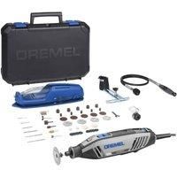 Dremel 4250 Rotary Tool 175 W, Multitool Kit with 3 Attachments 45 Accessories, 175W Motor with Electronic Feedback, Variable Speed 5.000-35.000 RPM