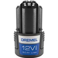 Dremel 12V3 Lithium-Ion Replacement Battery (12V 3Ah Battery - Accessory for Dremel Multifunction Tool 8260), Black