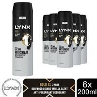 Lynx Gold Anti Marks 48H Anti Perspirant 200ml