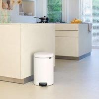 Brabantia New Icon 20L Step On Rubbish bin Brabantia Colour: White  - White - Size: Large
