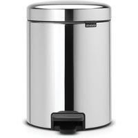 Brabantia Pedal Bin newIcon 5L, Soft Closing, Inner Bucket