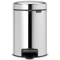 Brabantia Bathroom Pedal Bin newIcon 3L, Soft Closing, Inner Bucket