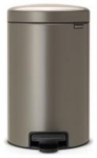 Brabantia 12L Pedal Bin - Cream