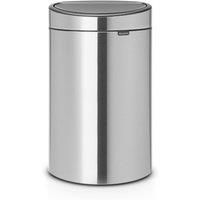 Brabantia Touch Bin New, 40 L-Matt Steel, 40 Litre
