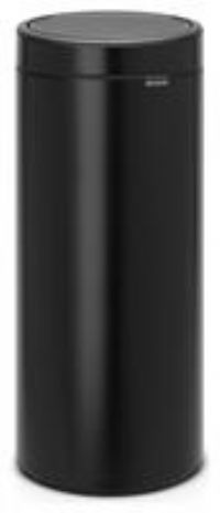 Brabantia Touch Bin New, 30 Litre - Matt Black