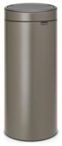 Brabantia 30L Platinum Touch Bin Platinum
