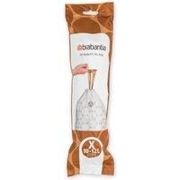 Brabantia Perfectfit Code X Bags, White, 10 L/Size X