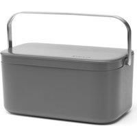Brabantia Small Worktop Food Caddy with Handle - Dark Grey