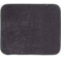 Brabantia Microfibre Dish Drying Mat, Dark Grey, 47 x 40 x 1 cm