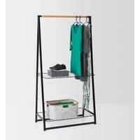 Brabantia Linn Clothes Rack, Large, Steel, Black