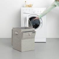 Brabantia Laundry Basket, Grey, 35L