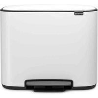 Brabantia 36 Litre Step On Rubbish Bin Brabantia Colour: White  - White - Size: Extra Large