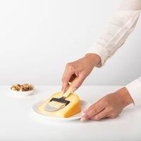 Brabantia 126222 Tasty+ Cheese Slicer, Vanilla Yellow