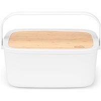 Brabantia Nic Bread Bin - Light Grey