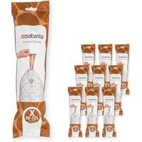 PerfectFit Bags (Code X) 10-12L - 200 Bags - White