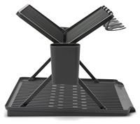 Brabantia Foldable Dish Drying Rack - Dark Grey
