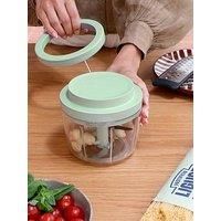 Brabantia Tasty+ Manual Food Chopper - Jade Green, Green