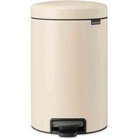 Brabantia NewIcon Pedal Bin 12L Soft Beige Brown