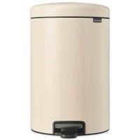 Brabantia NewIcon Pedal Bin 20L Soft Beige Brown