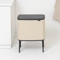 Brabantia Bo Touch Bin 11+23 Litre Soft Beige