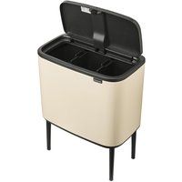 Brabantia Bo Touch Bin 3x11 Litre Soft Beige