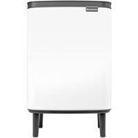 Brabantia Bo Waste Bin Hi 12 Litre White