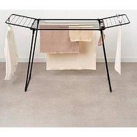 Brabantia Hangon Drying Rack Too, 18 Metres - Matt Black, Black
