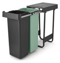 Brabantia Sort & Go Built In Bin 2 X 30L