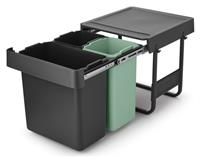 Brabantia Sort&go Built-in Bin 10 10 20L - Dark Grey