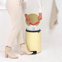 Brabantia Newicon Pedal Bin 20L - Mellow Yellow, Yellow