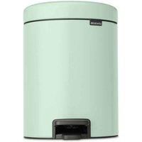 Brabantia Newicon Pedal Bin 5L - Jade Green, Green