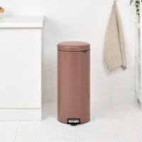 Brabantia Newicon 30-Litre Pedal Bin In Taupe