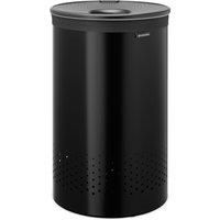 Brabantia Laundry Bin 60L Plastic Lid - Matt Black