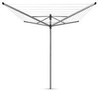 Brabantia LiftOMatic Rotary Clothes Outdoor Airer Washing Line with Soil Spear, 40m