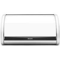 Brabantia Roll Top Bread Bin, Medium - Brilliant Steel
