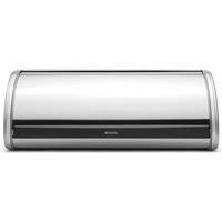 Brabantia Roll Top Matt Steel Bread Bin Matt Silver