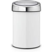 Brabantia 3L Touch Bin  White