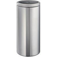 Brabantia Flat Top Touch Bin 30L Matt Steel - Damaged