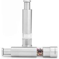Brabantia Salt and Pepper Mill, Stainless Steel, 2 Units, Silver