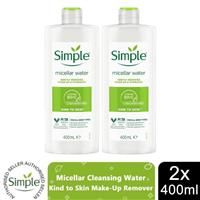 Simple Micellar Cleansing Water, 400ml