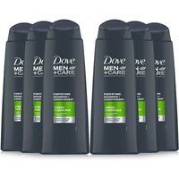Dove 2-in-1 Shampoo and Conditioner, Daily Hair Care for Men, Fresh Moistuiriser, Softens and Cleans All Hair Styles and Colours Bulk Pack (6 x 400 ml)