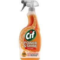 Cif Power & Shine 100% tough grease removal Kitchen Spray for cleaning ceramic, chrome, and enamel surfaces 700 ml