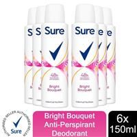 Sure Women's Deodorant (APA Bright 2 x 150ml)