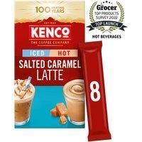 Kenco Iced Hot Salted Caramel Latte 8x20.3g (162.4g)