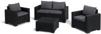 Keter California 4 Seater Garden Sofa Set - Grey