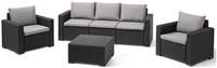 Keter California 5 Seater Garden Sofa Set - Grey