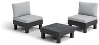 Keter Elements 2 Seats + table / FR Cushions