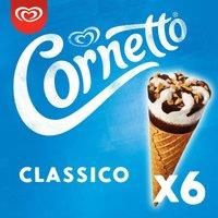 Cornetto Classico Ice cream cone 6 x 90 ml