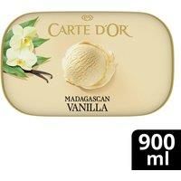 Carte D'or Ice Cream Dessert Madagascan Vanilla 900 ml