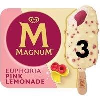 Magnum Ice Cream Sticks Euphoria Pink Lemonade 3x 90 ml
